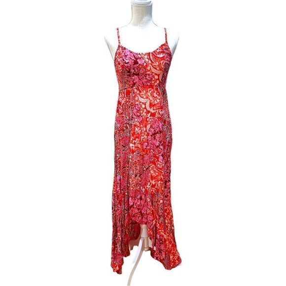 NWT Free People Forever Yours Smocked Slip Dress - Picture 2 of 6